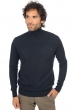 Cashmere men roll neck tarry first dress blue 2xl