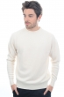 Cashmere men round necks nestor 4f natural ecru 4xl