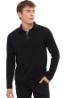 Cashmere men scott black grey marl xs