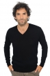 Cashmere men v necks tor first black xl