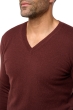 Cashmere men v necks tor first cinnabar l