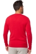 Cashmere men v necks tor first deep red xl