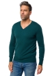 Cashmere men v necks tor first vert emeraude l