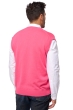 Cashmere men waistcoat sleeveless sweaters balthazar shocking pink xs