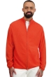 Cashmere men zip hood elton paprika xs