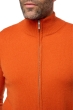 Cashmere men zip hood thobias first marmelade l