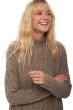 Yak ladies chunky sweater victoria natural dove xs