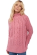 Yak ladies chunky sweater victoria pink l