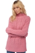 Yak ladies chunky sweater victoria pink xs