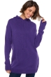 Yak ladies round necks veria deep purple xs