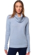 Yak ladies round necks zenica sky blue m