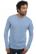 Yak men chunky sweater ivan sky blue l