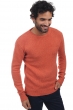 Yak men chunky sweater ivan tender peach xs