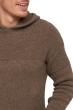 Yak men chunky sweater wayne natural dove 2xl
