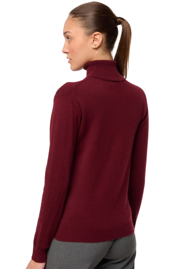 Cashmere ladies basic sweaters at low prices tale first deep violet l