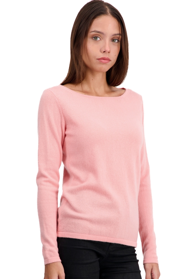 Cashmere ladies basic sweaters at low prices tennessy first tea rose xs