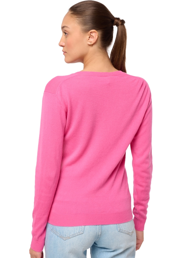 Cashmere ladies basic sweaters at low prices tessa first flashy rose l