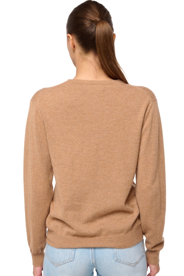 Cashmere ladies basic sweaters at low prices tyra first african camel xl