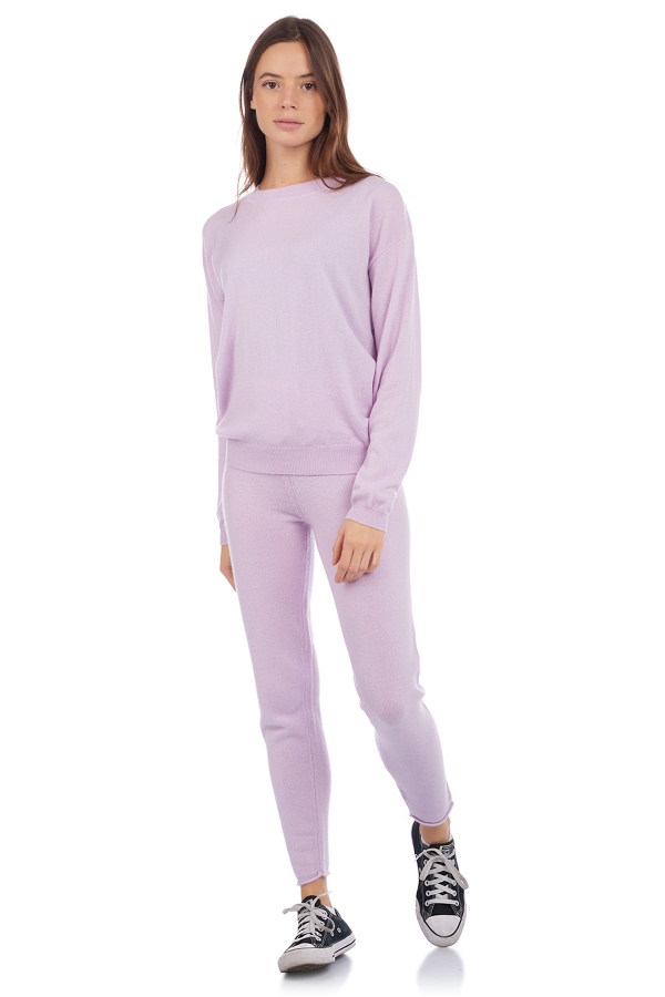 Cashmere ladies cocooning arth lilas m