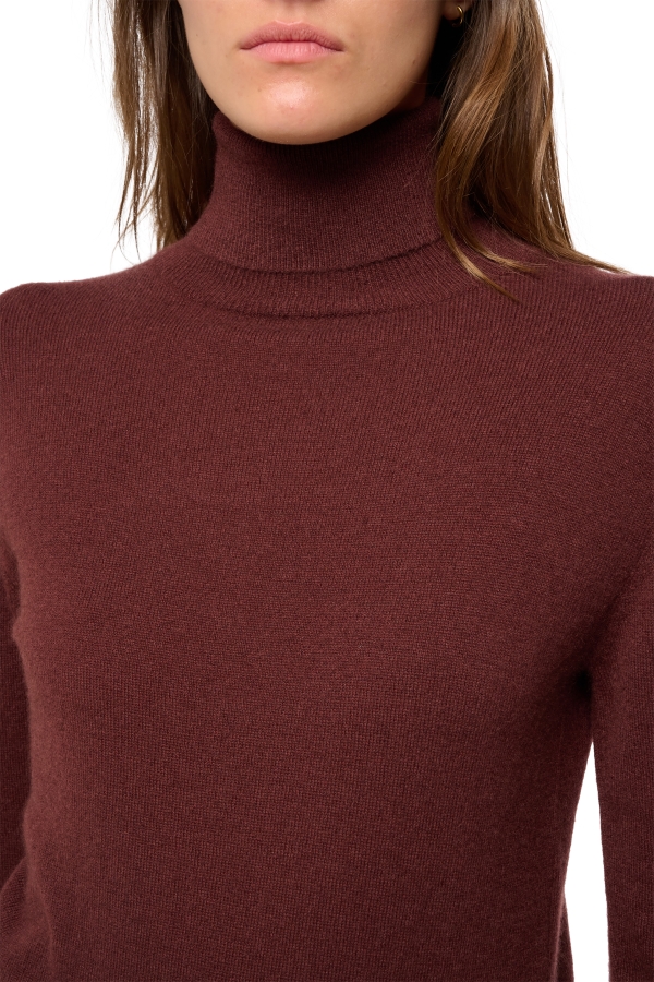 Cashmere ladies roll neck tale first cinnabar s