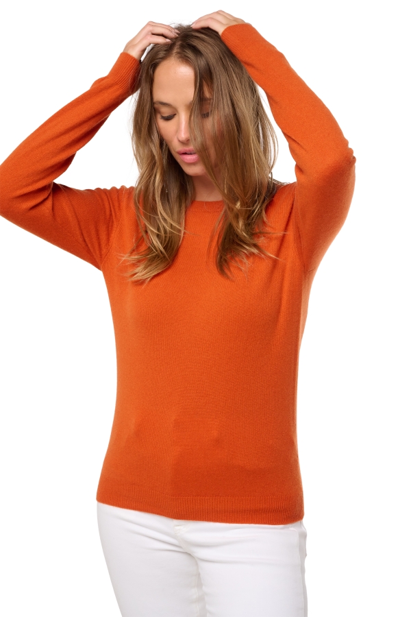 Cashmere ladies round necks thalia first marmelade l