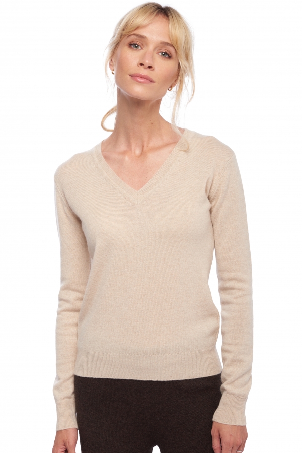 Cashmere ladies spring summer collection faustine natural beige 4xl