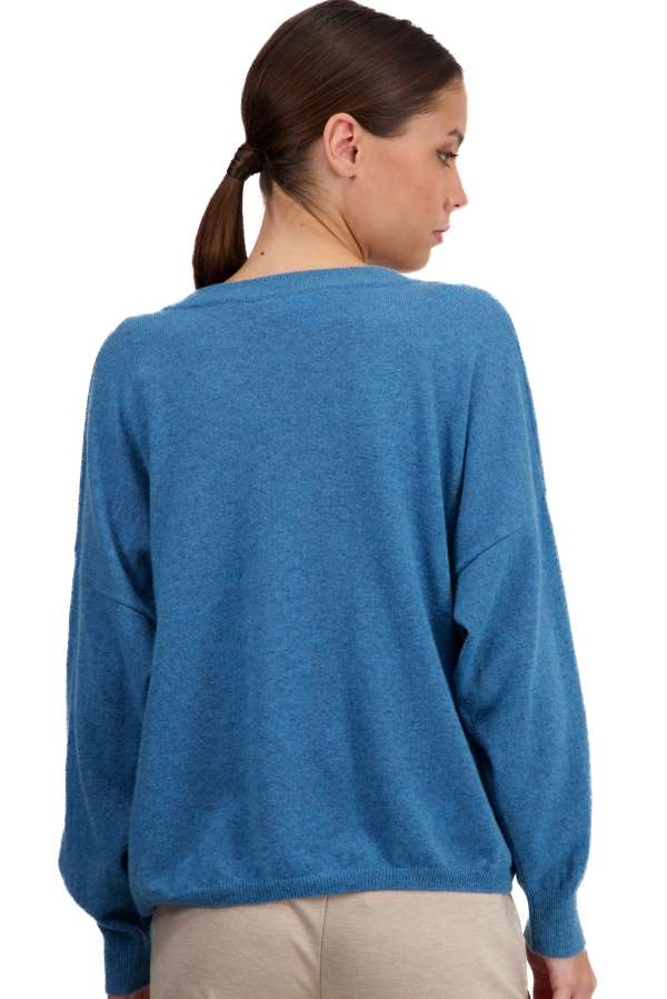 Cashmere ladies spring summer collection theia manor blue m