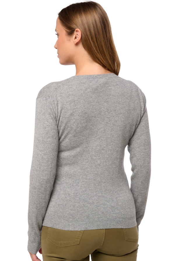 Cashmere ladies v necks tessa first husky 2xl