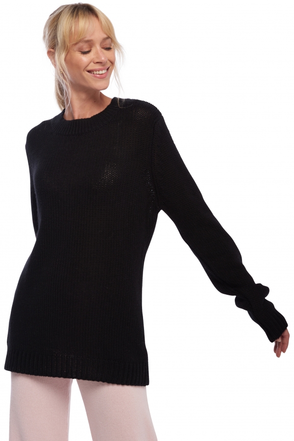 Cashmere last chance ladies marielle black l