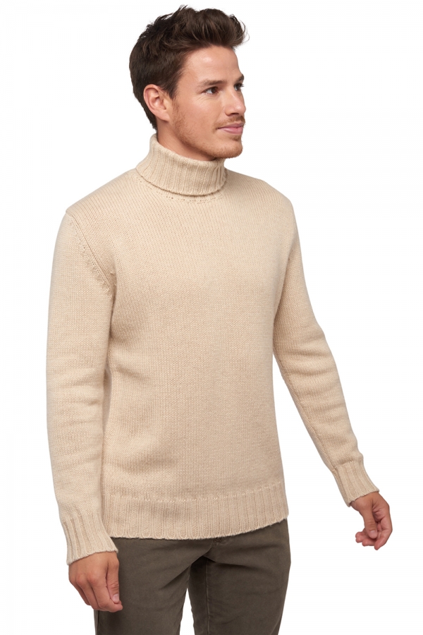 Cashmere men achille natural beige xl