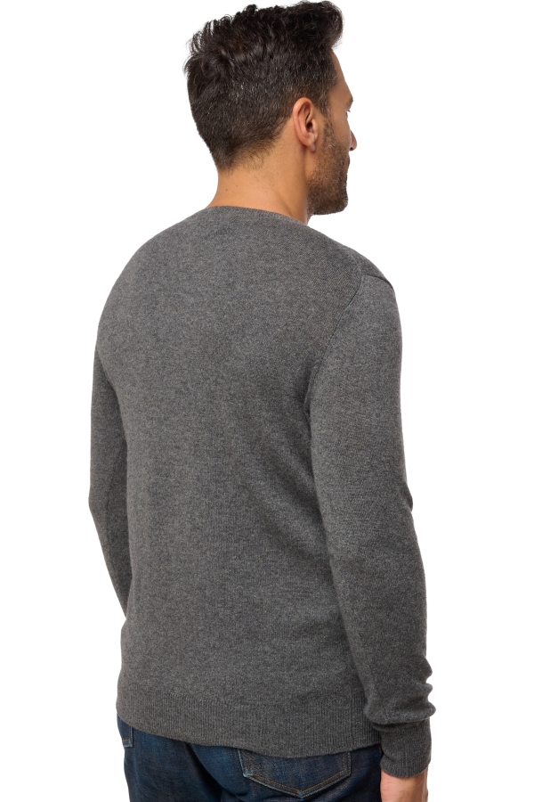 Cashmere men basic sweaters at low prices tao first dark grey xl