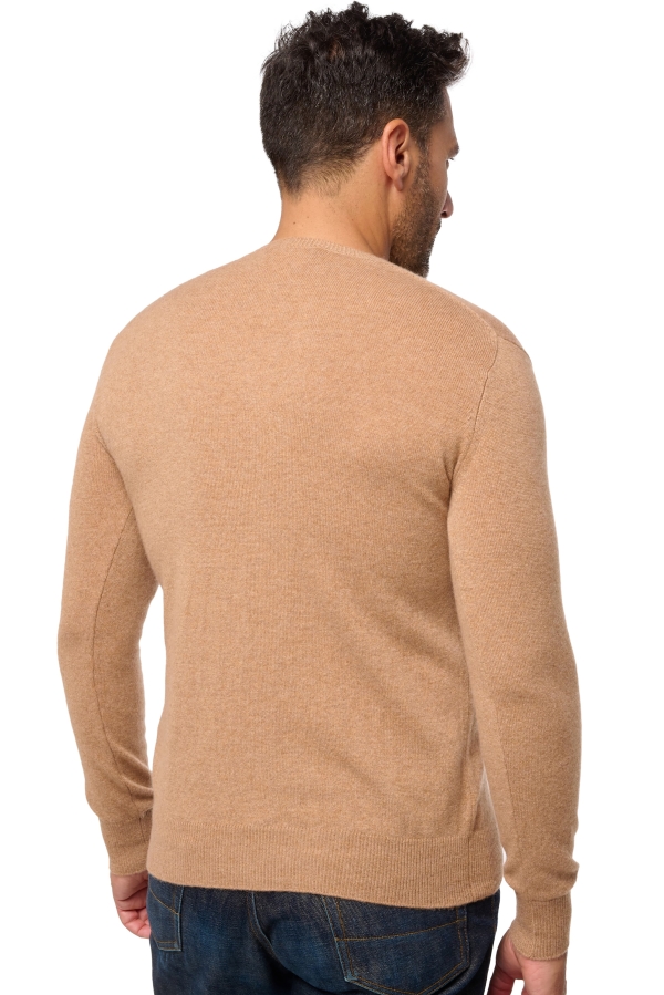 Cashmere men basic sweaters at low prices tor first african camel 2xl