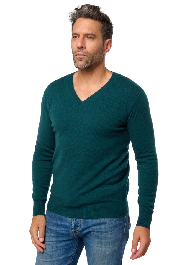 Cashmere men basic sweaters at low prices tor first vert emeraude l