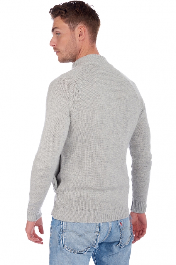 Cashmere men chunky sweater argos flanelle chine xl