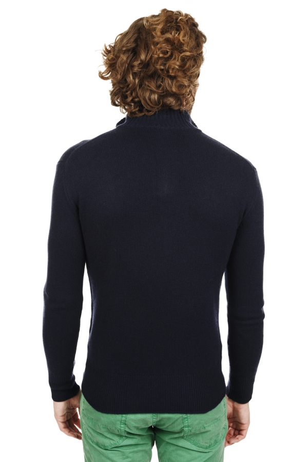 Cashmere men chunky sweater donovan premium premium navy 2xl