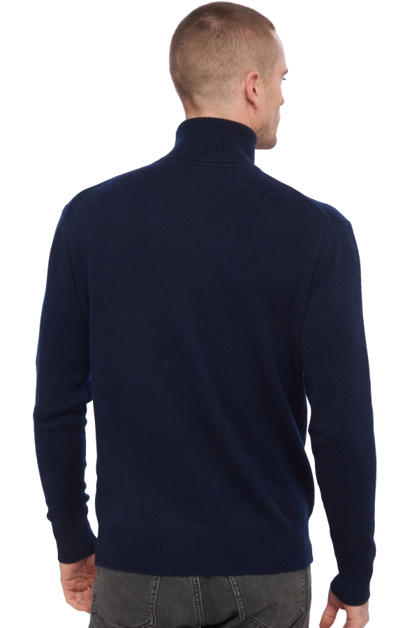 Cashmere men chunky sweater edgar 4f dress blue 2xl