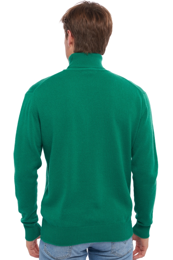 Cashmere men chunky sweater edgar 4f evergreen xl