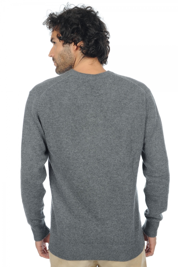 Cashmere men chunky sweater hippolyte 4f premium premium graphite 3xl