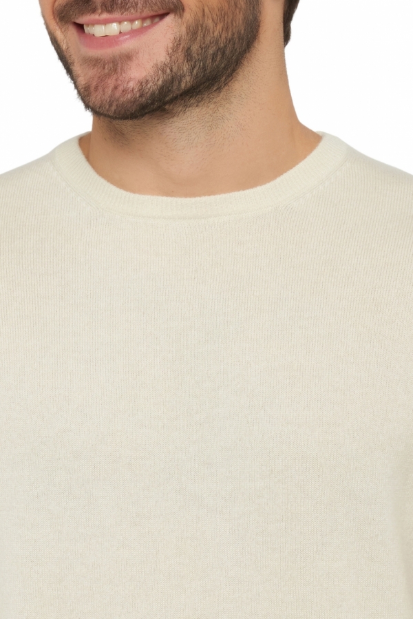 Cashmere men chunky sweater nestor 4f premium tenzin natural 4xl