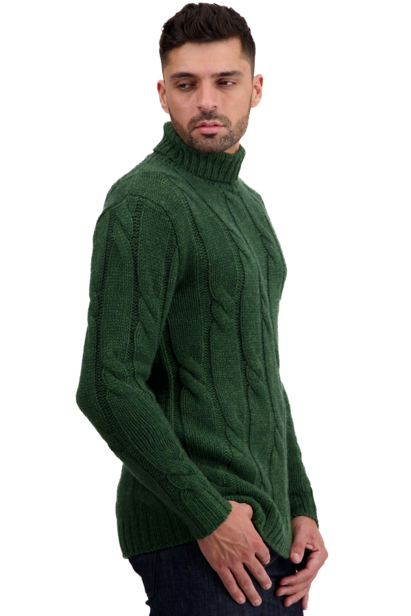 Cashmere men chunky sweater triton cedar 2xl