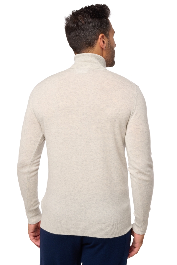 Cashmere men roll neck tarry first blizard l