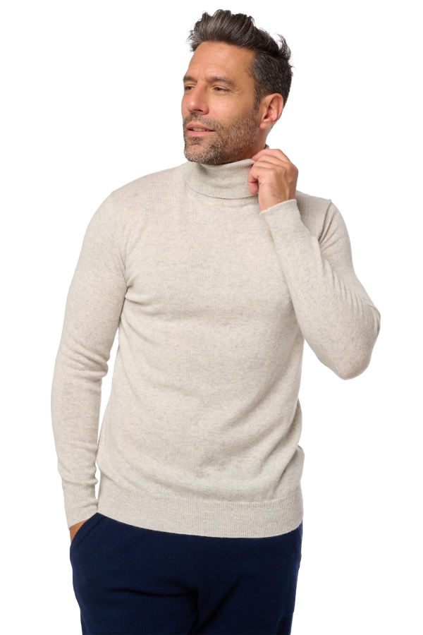 Cashmere men roll neck tarry first blizard xl