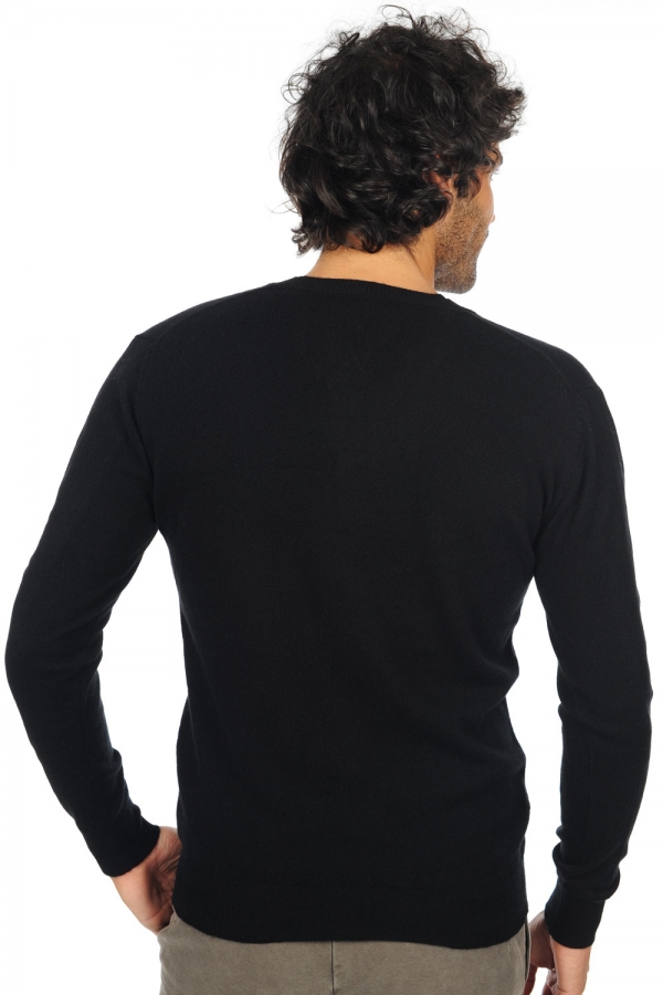 Cashmere men v necks tor first black l