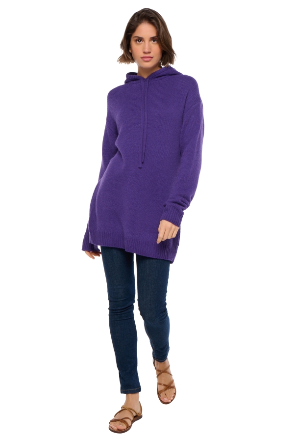 Yak ladies cocooning veria deep purple 2xl