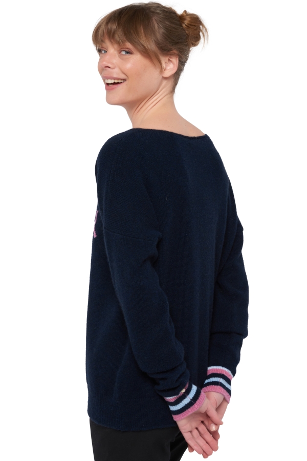 Yak ladies round necks zuani midnight blue m