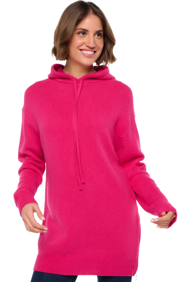 Yak ladies zip hood veria lipstick s