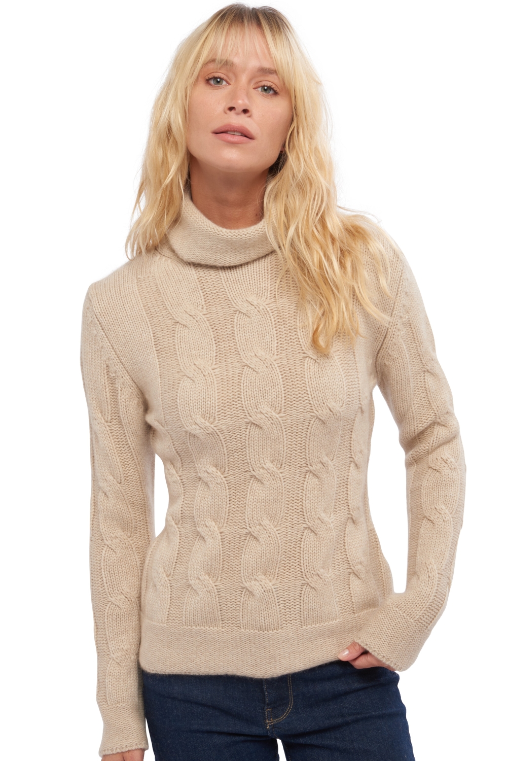  ladies chunky sweater natural blabla natural winter dawn l