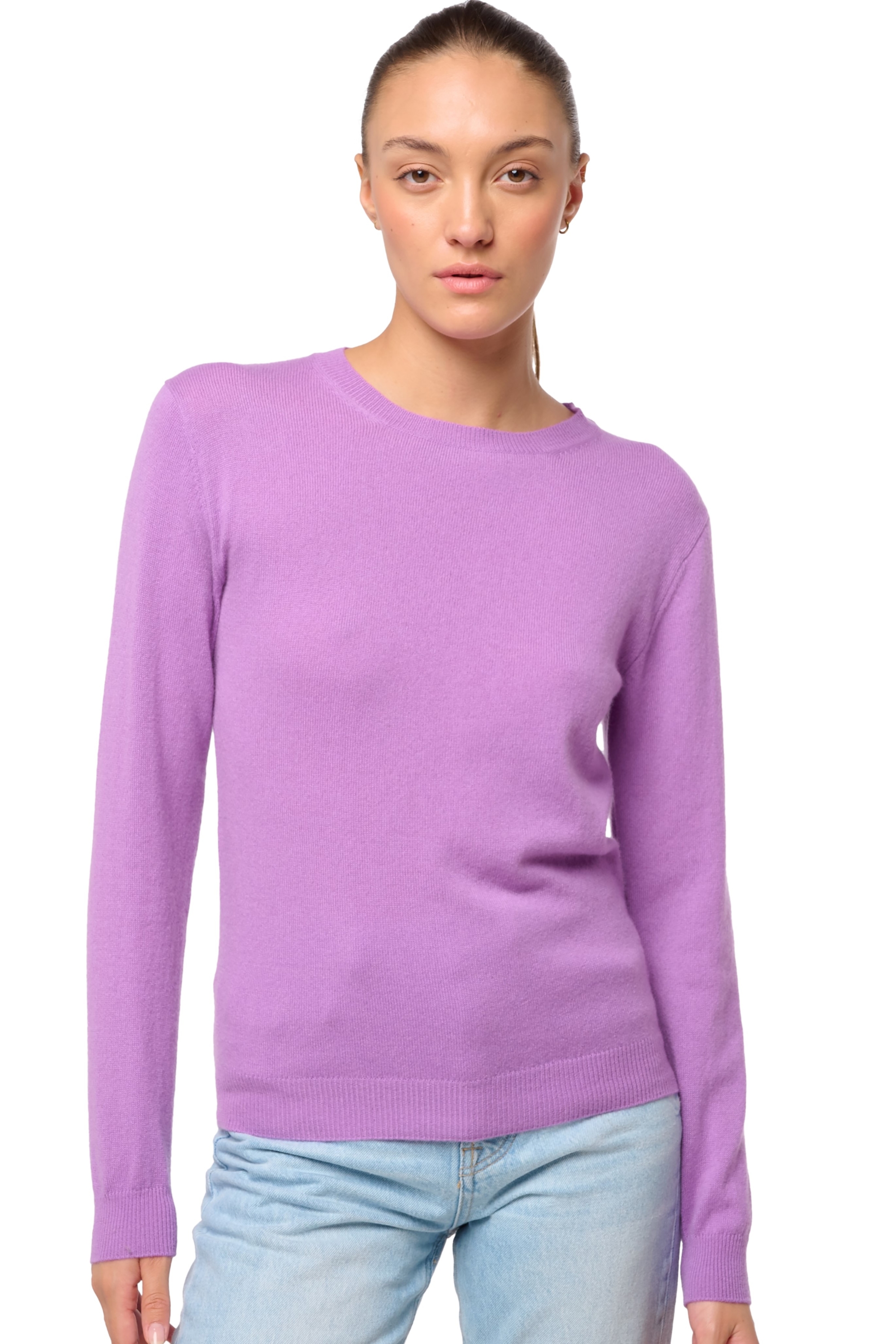 Cashmere ladies round necks thalia first dahlia 2xl