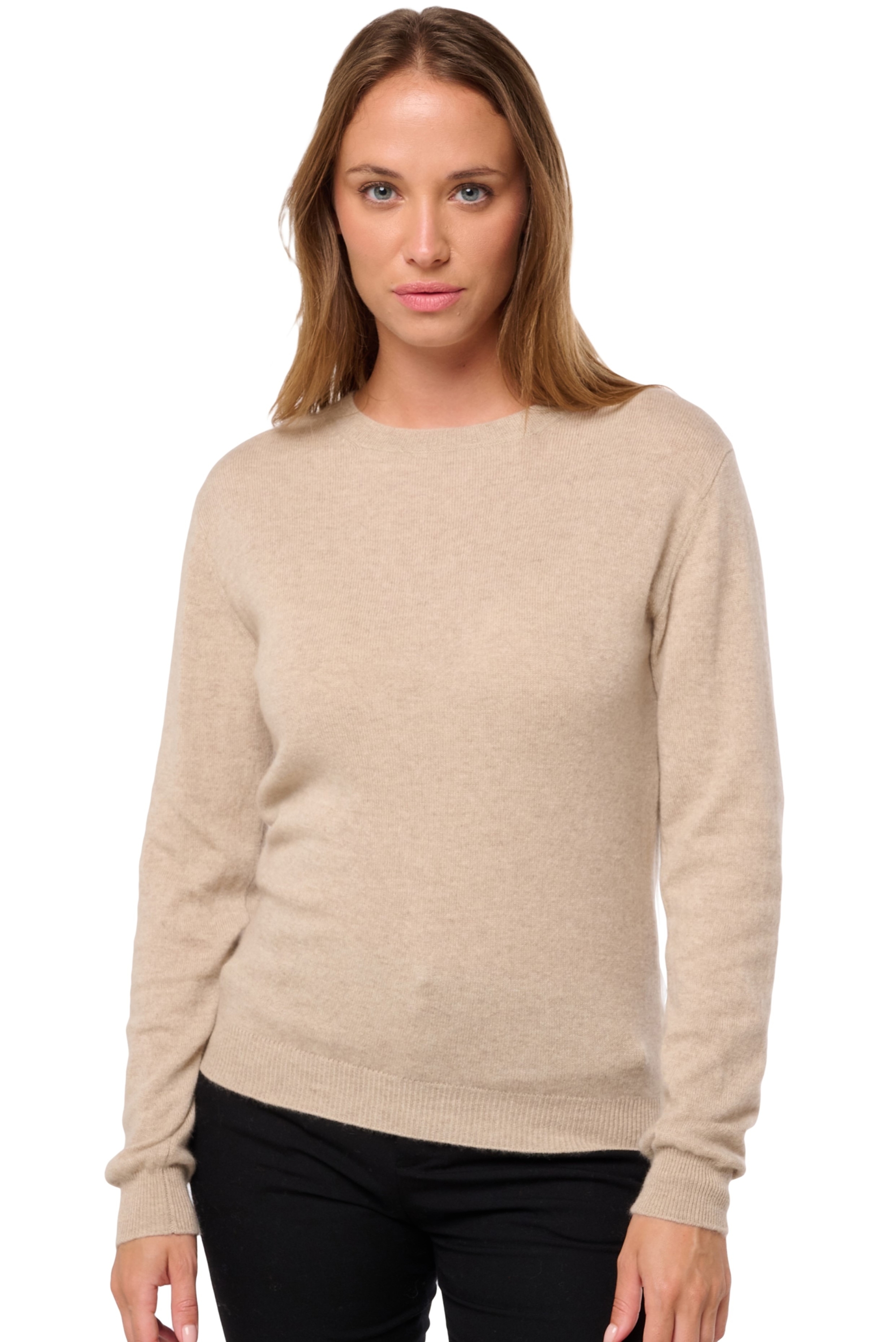 Cashmere ladies round necks thalia first spelt l