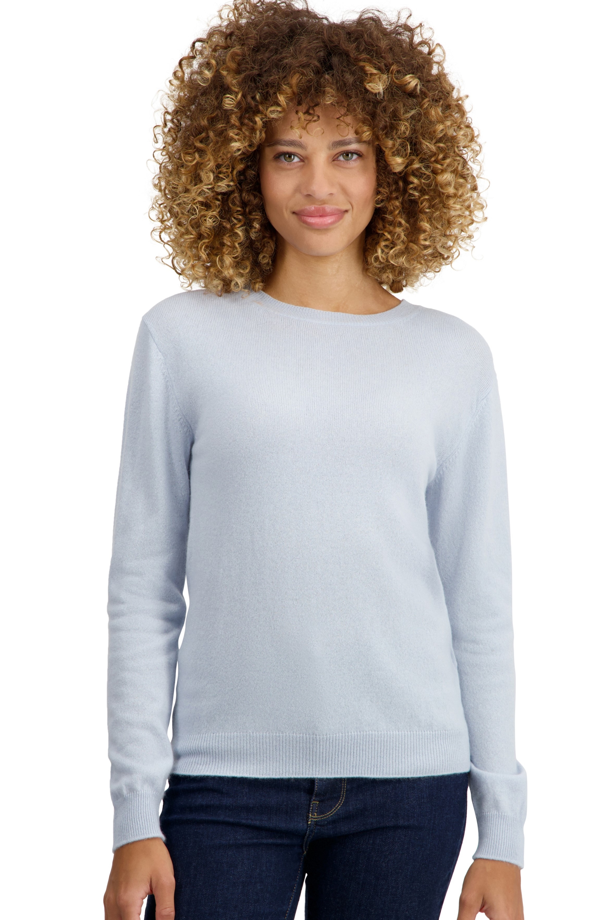 Cashmere ladies round necks thalia first whisper xl